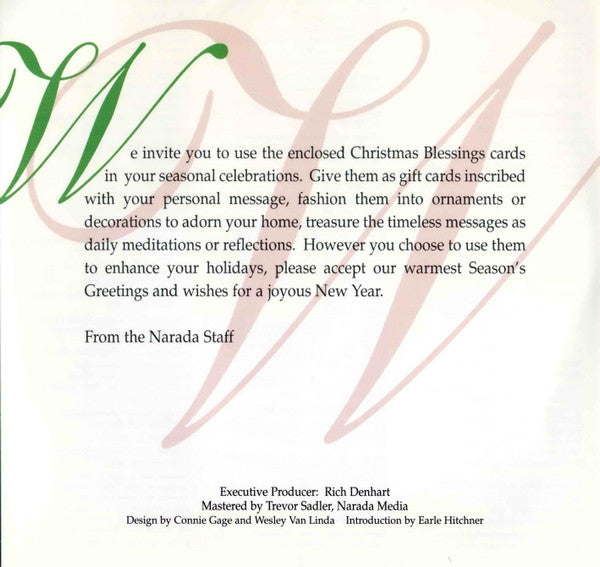 Narada Artists : Christmas Blessings - The Narada Christmas Collection Volume 3 (CD, Album, Comp)