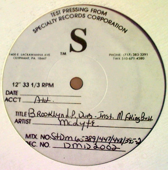 MC Lyte : Ruffneck (12", TP)