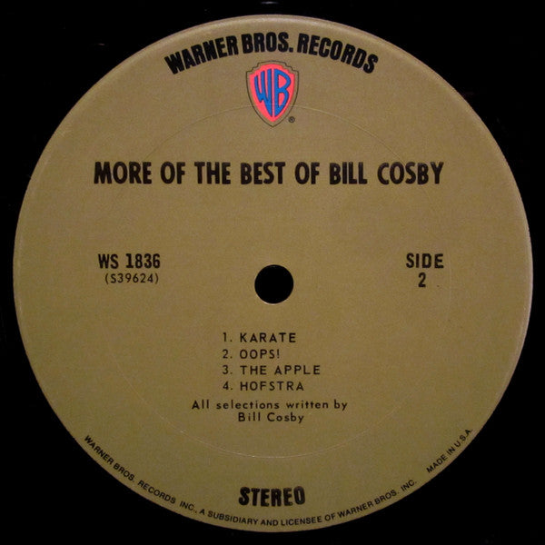 Bill Cosby : More Of The Best Of Bill Cosby (LP, Comp, Ter)