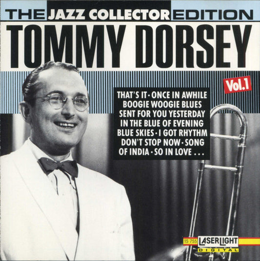 Tommy Dorsey : Tommy Dorsey Vol. 1 (CD, Comp, Mono)
