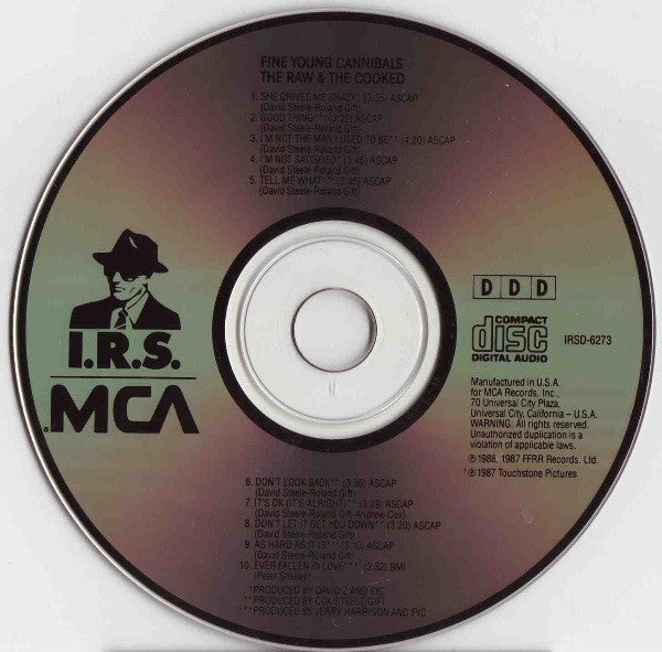 Fine Young Cannibals : The Raw & The Cooked (CD, Album)