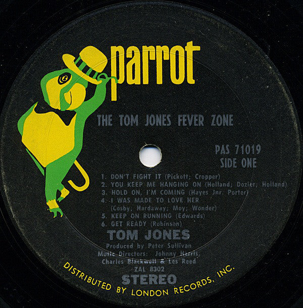 Tom Jones : The Tom Jones Fever Zone (LP, Album, Ter)