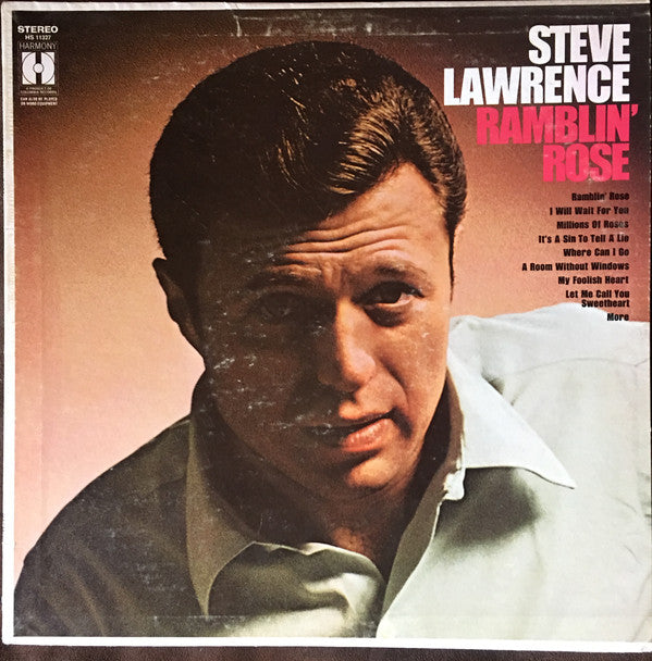 Steve Lawrence (2) : Ramblin' Rose (LP)