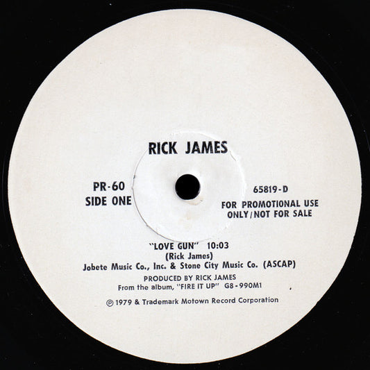 Rick James : Love Gun (12", Promo)
