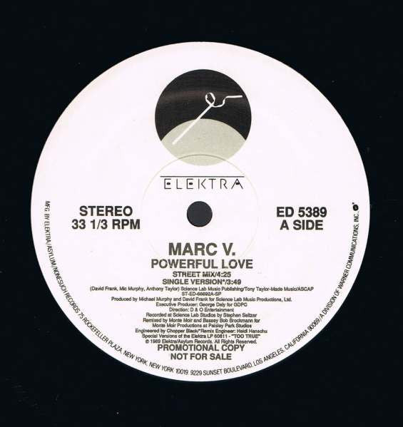 Marc V. : Powerful Love (12", Promo)