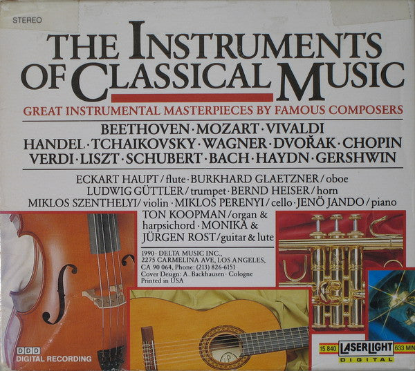 Various : The Instruments Of Classical Music (Box + 10xCD, Comp)