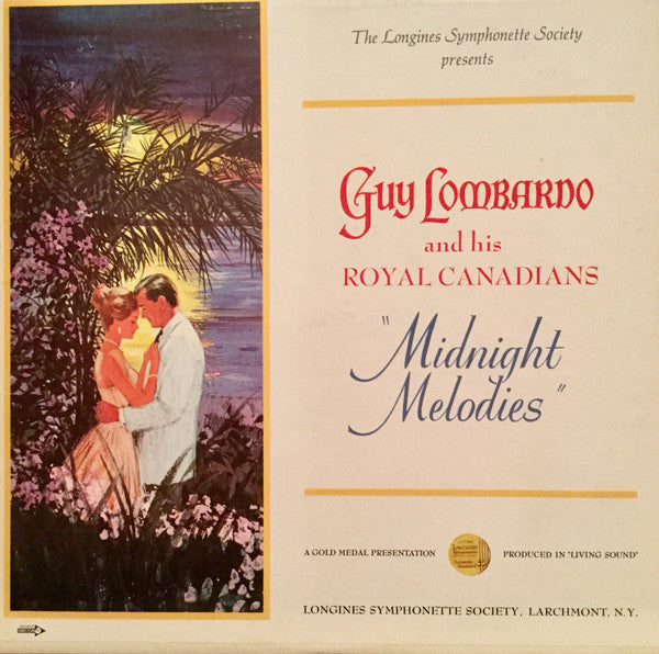 Guy Lombardo And His Royal Canadians : Midnight Melodies (LP, Album)