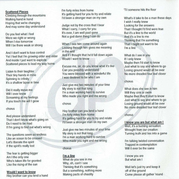 Domestic Problems : Scattered Pieces (CD, Album)