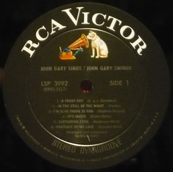 John Gary : John Gary Sings / John Gary Swings (LP, Album)