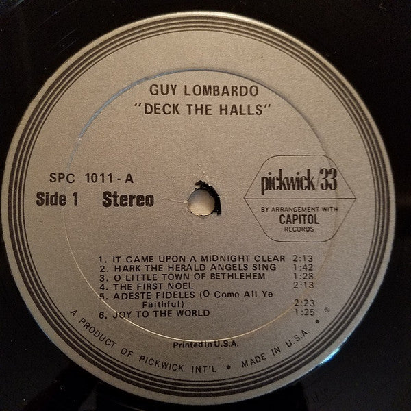 Guy Lombardo : Deck The Halls (LP, Album)