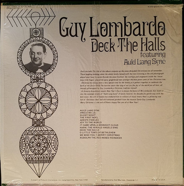 Guy Lombardo : Deck The Halls (LP, Album)