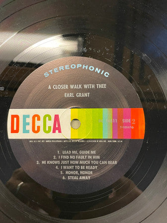 Earl Grant : A Closer Walk With Thee (LP)