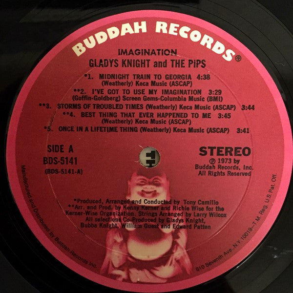 Gladys Knight And The Pips : Imagination (LP, Album, Mon)