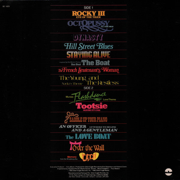 Eric Robertson : All New Piano Hits '84 (LP)