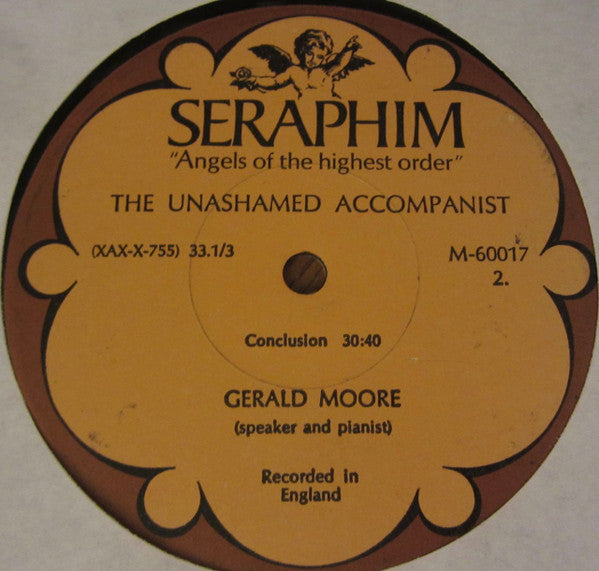 Gerald Moore : The Unashamed Accompanist (LP, Mono)