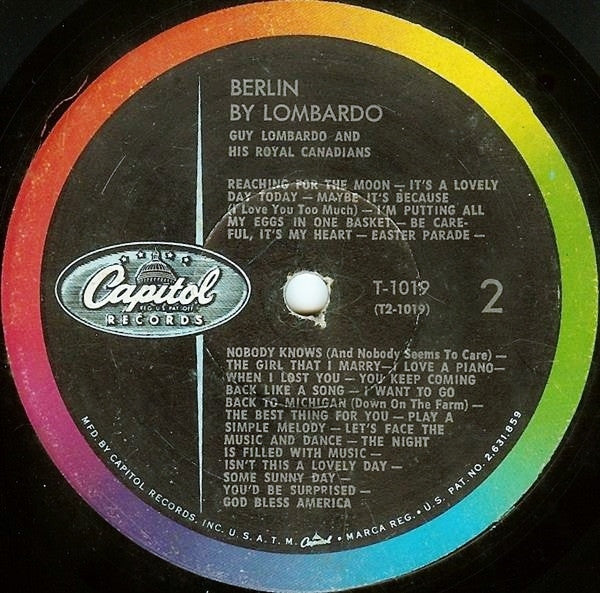 Guy Lombardo And His Royal Canadians : Berlin By Lombardo (LP, Album, Mono)