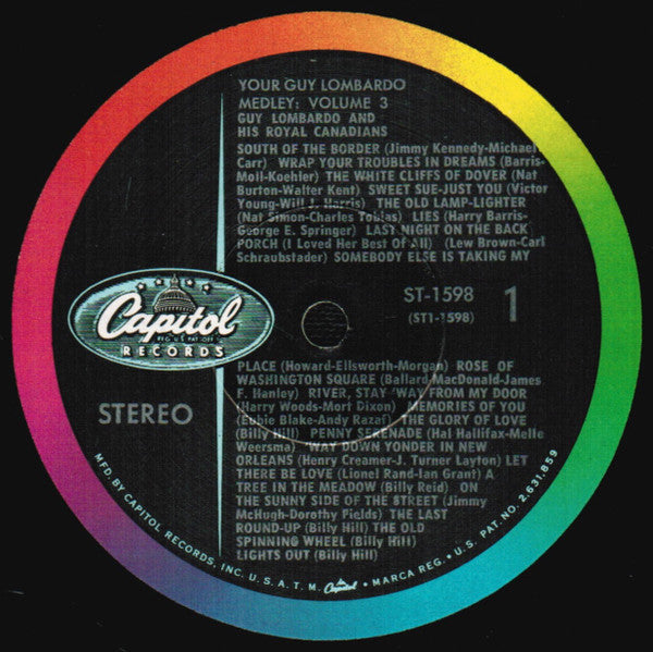 Guy Lombardo And His Royal Canadians : By Request Your Guy Lombardo Medley:  Volume 3 (LP, Album)