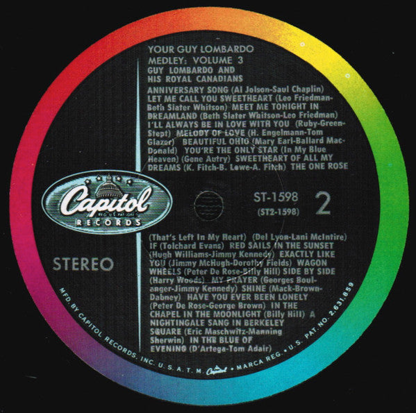 Guy Lombardo And His Royal Canadians : By Request Your Guy Lombardo Medley:  Volume 3 (LP, Album)