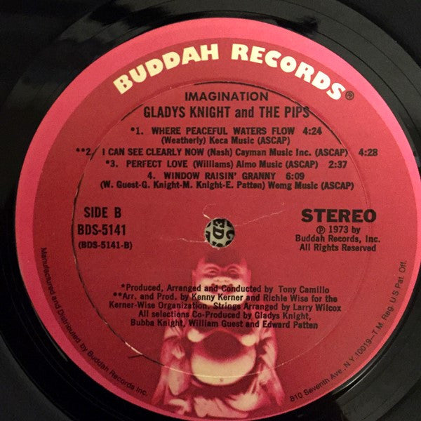 Gladys Knight And The Pips : Imagination (LP, Album, Mon)