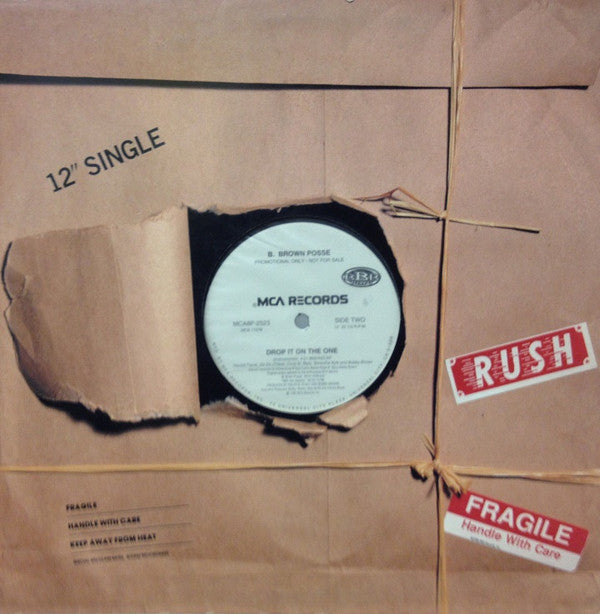 B. Brown Posse : Drop It On The One (12", Promo)