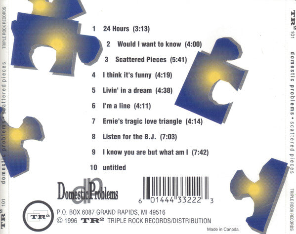 Domestic Problems : Scattered Pieces (CD, Album)