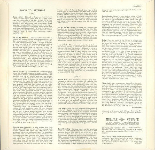 Dick Schory's Percussion And Brass Ensemble : Runnin' Wild (LP, Album)