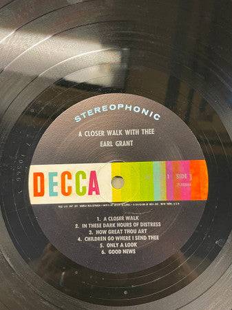 Earl Grant : A Closer Walk With Thee (LP)